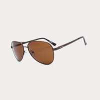 BRONZE FOSCO lente Marrom