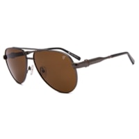 BRONZE lente Marrom
