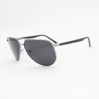 PRATA FOSCO haste Cinza Fosco lente Cinza