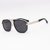 PRATA FOSCO lente Cinza