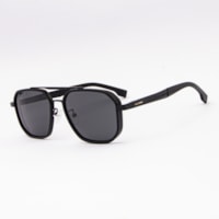 PRETO FOSCO haste VERDE FOSCO lente Cinza