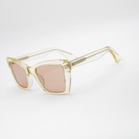 AMARELO TRANSLÚCIDO lente Marrom Claro