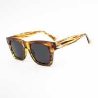 CARAMELO TRANSPARENTE lente Cinza