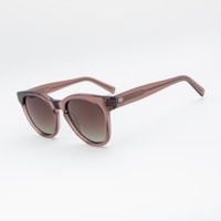 MARROM TRANSLÚCIDO haste TARTARUGA ESCURO lente MARROM DEGRADÊ