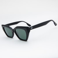 PRETO  haste Preto Fosco lente Verde