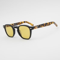 PRETO com haste tartaruga