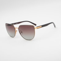 DOURADO  lente Degradê Marrom