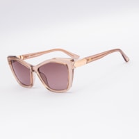 MARROM TRANSLÚCIDO lente Marrom Claro