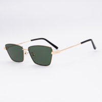 dourado lente verde