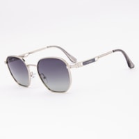 CINZA DEGRADÊ haste PRETO/BRANCO lente CINZA DEGRADÊ