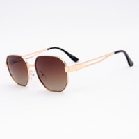 DOURADO lente MARROM