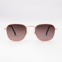 DOURADO  lente MARROM DEGRADÊ