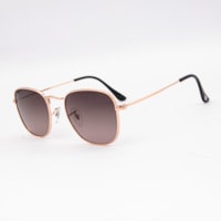 DOURADO  lente MARROM DEGRADÊ