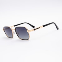 DOURADO  lente CINZA DEGRADÊ