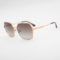 DOURADO  lente Degradê Marrom