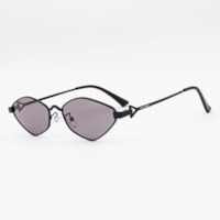 PRETO  lente CINZA CLARO