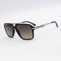 PRETO FOSCO lente MARROM DEGRADÊ