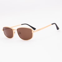 DOURADO lente Marrom
