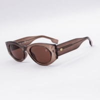 MARROM TRANSLÚCIDO lente Marrom