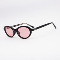 PRETO  lente Rosa Claro