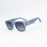 AZUL haste Azul lente Cinza