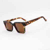 MARROM RAJADO lente Marrom