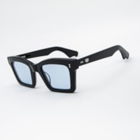 PRETO  haste TARTARUGA ESCURO lente AZUL CLARO