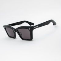 PRETO  haste Preto lente Cinza