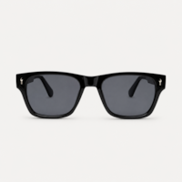 PRETO  haste Preto lente Cinza
