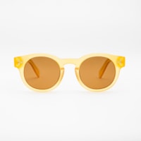 AMARELO TRANSLÚCIDO lente Marrom Claro