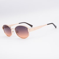 DOURADO  lente AZUL CLARO DEGRADÊ