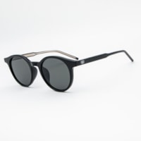 PRETO  haste Preto lente Cinza