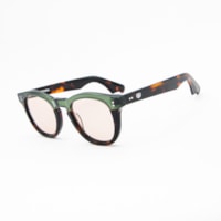 TARTARUGA VERDE haste TARTARUGA ESCURO lente Marrom Claro