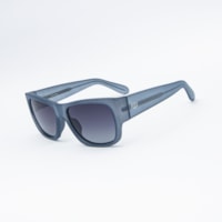 AZUL haste Azul lente Cinza