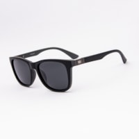 CINZA FOSCO  haste VERDE FOSCO lente Cinza