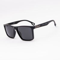 CINZA haste PRETO/BRANCO lente Cinza