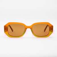 LARANJA  lente Marrom Claro