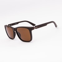 MARROM FOSCO lente Cinza