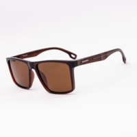 MARROM  haste PRETO/BRANCO lente Marrom