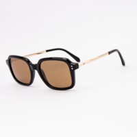 PRETO  lente Marrom