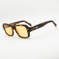 MARROM TARTARUGA lente LARANJA CLARO
