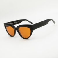 PRETO  lente LARANJA