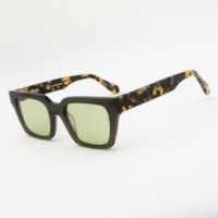 CINZA TRANSPARENTE lente VERDE CLARO