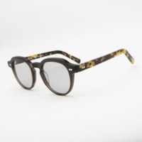 CINZA TRANSPARENTE lente Marrom Claro