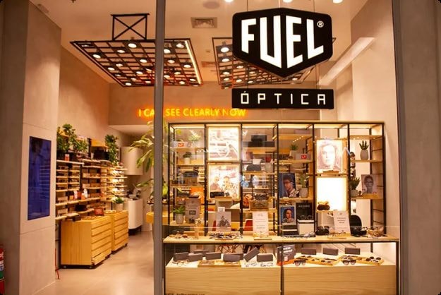 Quiosque de óculos Fuel Eyewear